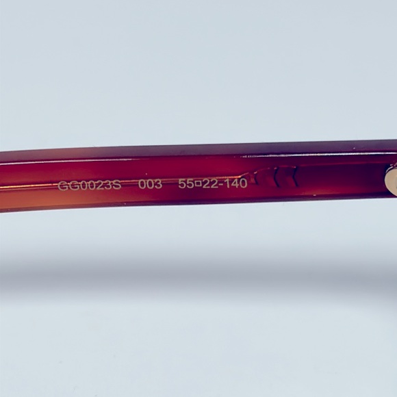 ⛔️SOLD⛔️ NWT Authentic Gucci Round Sunglasses- Black/Brown - Picture 7 of 10